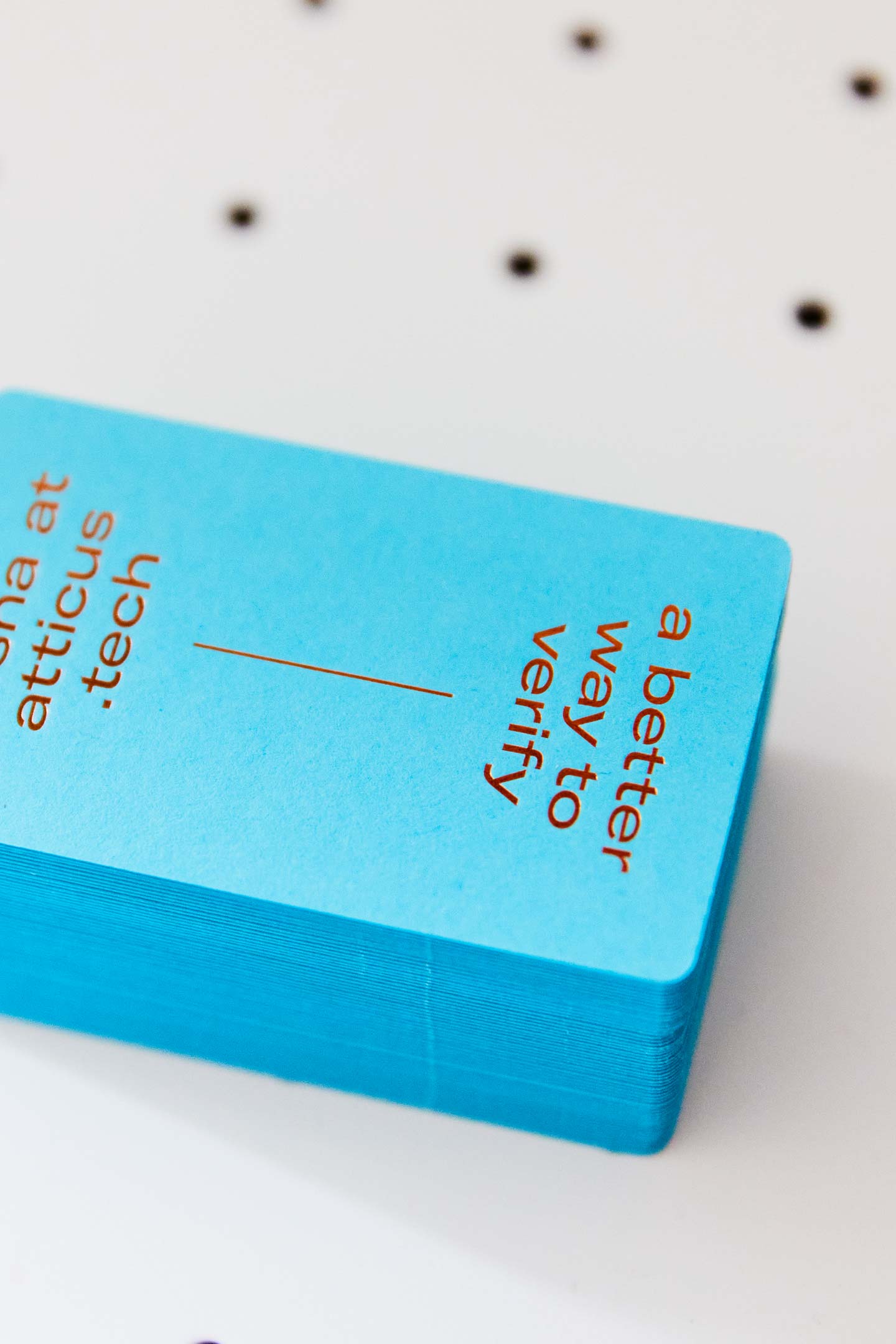 Atticus Brand Identity Design, Stationery Design