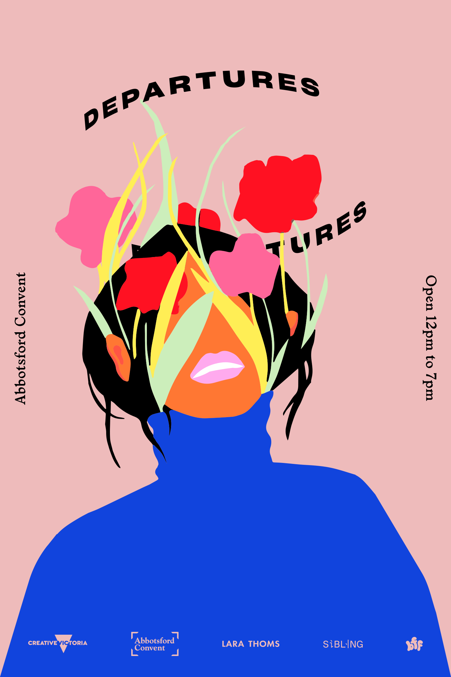 Departures Brand Identity Design, OOH Advertising Design