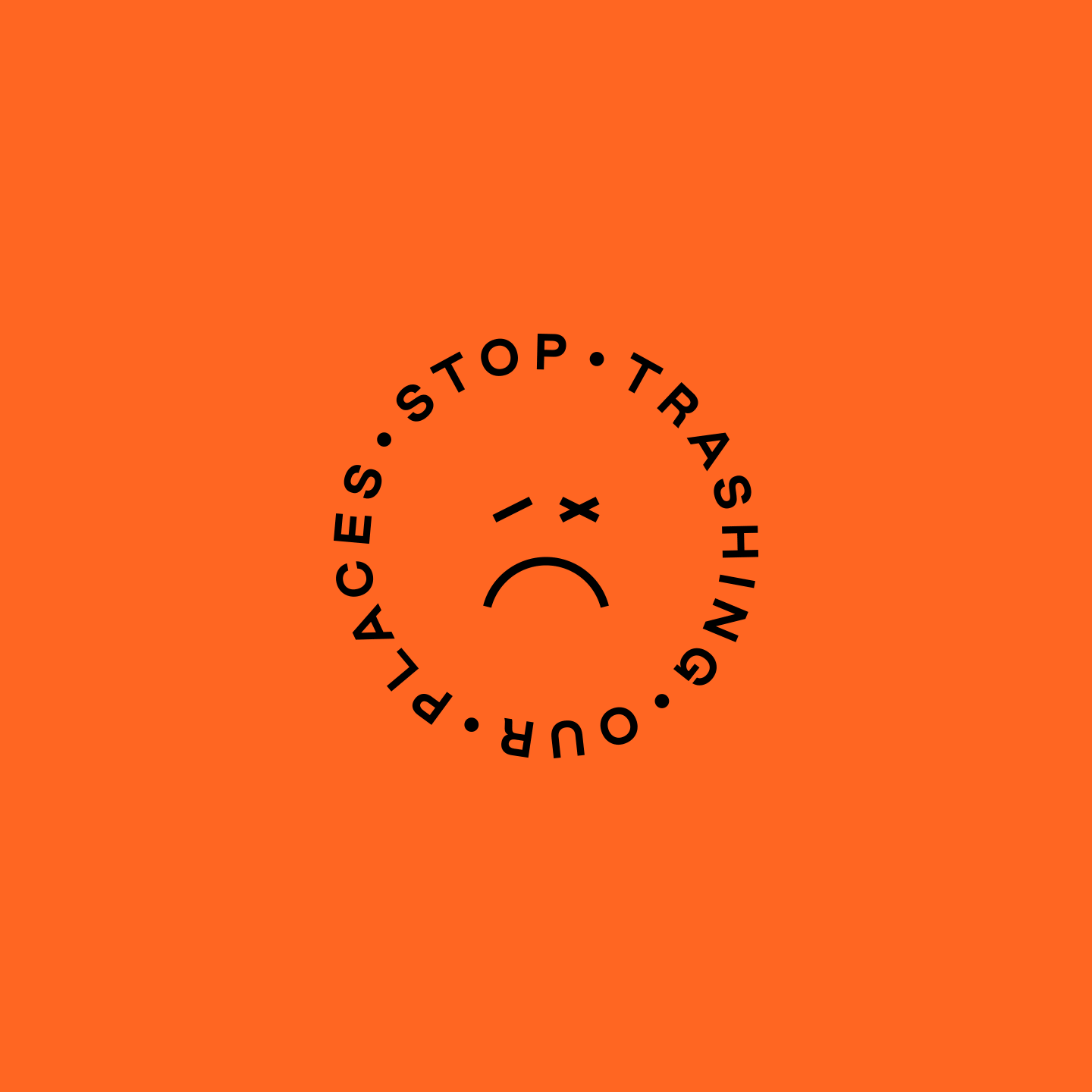 Stop Trashing Our Places Brand Identity Design